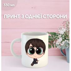 Кружка Гаррі Поттер з принтом керамічна чашка Harry Potter 330 мл