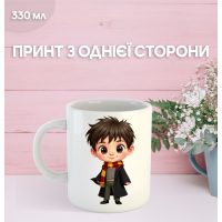 Кружка Гарри Поттер с принтом керамическая чашка Harry Potter 330 мл