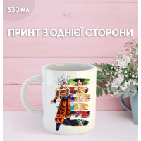 Кружка Перли дракона Dragon Ball з принтом керамічна чашка 330 мл