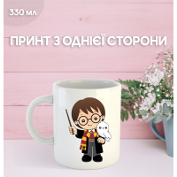 Кружка Гаррі Поттер з принтом керамічна чашка Harry Potter 330 мл