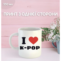 Кружка Кейпоп мисливці на демонів K-Pop Demon Hunters з принтом керамічна чашка 330 мл