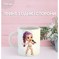 Кружка Кейпоп охотницы на демонов K-Pop Demon Hunters с принтом керамическая чашка 330 мл