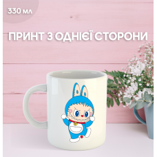 Кружка Лабубу Labubu з принтом керамічна чашка 330 мл