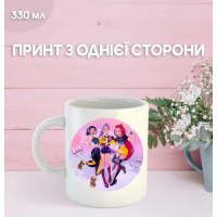 Кружка Кейпоп мисливці на демонів K-Pop Demon Hunters з принтом керамічна чашка 330 мл