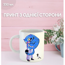 Кружка Кейпоп мисливці на демонів K-Pop Demon Hunters з принтом керамічна чашка 330 мл
