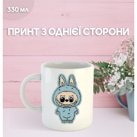 Кружка Лабубу Labubu з принтом керамічна чашка 330 мл