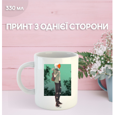 Кружка Останні з нас зе ласт оф ас з принтом керамічна чашка The Last of Us 330 мл