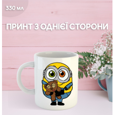 Кружка Міньйон Гадкий Я Посіпаки з принтом керамічна чашка Minion 330 мл