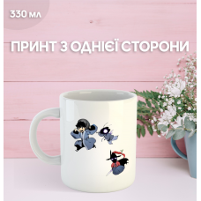 Кружка Тільки я візьму новий рівень соловелінг з принтом керамічна чашка Solo Leveling 330 мл