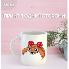 Кружка Покемон з принтом керамічна чашка аніме Pokemon 330 мл