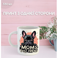 Кружка Собака з принтом керамічна чашка Dog 330 мл