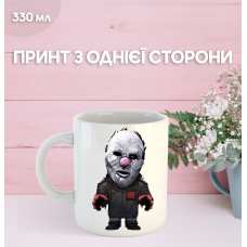 Кружка Сліпкнот з принтом керамічна чашка Slipknot 330 мл