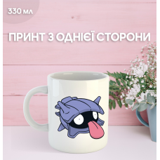 Кружка Покемон з принтом керамічна чашка аніме Pokemon 330 мл