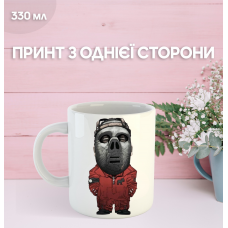 Кружка Сліпкнот з принтом керамічна чашка Slipknot 330 мл