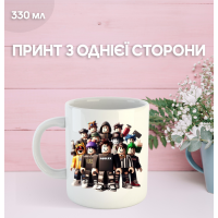 Кружка Роблокс с принтом керамическая чашка Roblox 330 мл