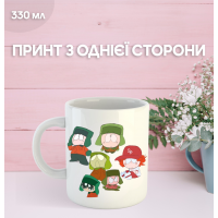 Кружка Южный Парк Саус Парк с принтом керамическая чашка South Park 330 мл