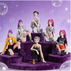 Набір фігурок Кпоп мисливиці на демонів KPop Demon Hunters 6 шт: Румі, Міра, Зої дитячі іграшки 8 см