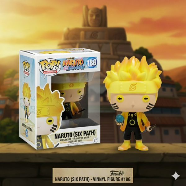 Наруто фігурка Funko POP Naruto Shippuden Наруто Six Path дитяча ігрова фігурка №186 10см