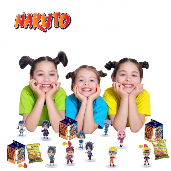 Наруто Свитбокс SweetBox игрушка и жевательный мармелад SWEET BOX Свитбокс