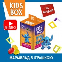 Ліло та Стіч Кідс бокс Lilo Stitch Kids box іграшка з мармеладом у коробочці, 1 шт