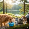 Дорожні миски та напувалки для собак