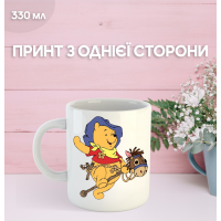 Кружка Вінні Пух з принтом керамічна чашка Winnie the Pooh 330 мл Uk_984