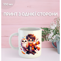 Кружка Гаррі Поттер з принтом керамічна чашка Harry Potter 330 мл Uk_433